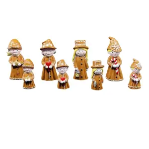 Pepperkakemann – Barn – 4 figurer – 5 x 2 x 2 cm - www.frokenfraken.se