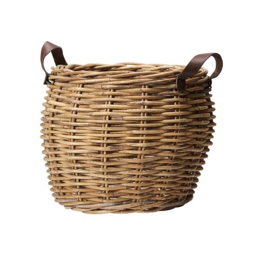 Kurver - Rattan/Skinn - 2 størrelser - www.frokenfraken.se