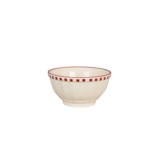 Skål Marion Ruta Liten - Rød - Ø11 x H6 cm - www.frokenfraken.se