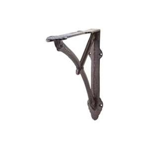 Konsoll - Jern - Svart/Brun - 19 x 19 x 3 cm - www.frokenfraken.se