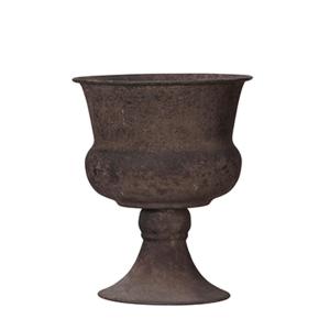 Krukke - Pokal - Rust - 15x19 cm - www.frokenfraken.se