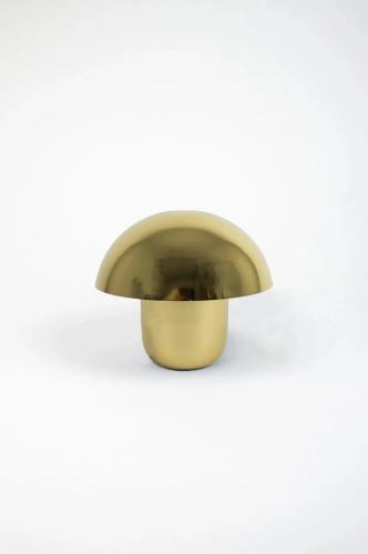 Bordlampe – Carl-Johan – Gull – Ø29 cm - www.frokenfraken.se