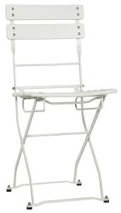 Stoler - Cafe-stol - Hvit - 87,5 x 49,5 cm - 2-pakning - www.frokenfraken.se
