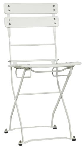 Stoler - Cafe-stol - Hvit - 87,5 x 49,5 cm - 2-pakning - www.frokenfraken.se