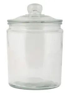 Glasboks med lokk - 22 cm - www.frokenfraken.se