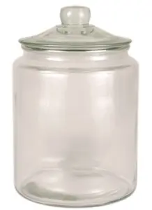 Glasbeholder med lokk - 29 cm - www.frokenfraken.se