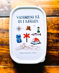 Mellommatboks - Vandring så in i själen - 10,6 x 6,8 x 4,0 cm - www.frokenfraken.se