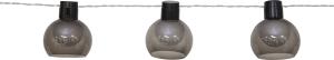 Solcelleslynge - Smokey - 10 lamper - 2,7 m - www.frokenfraken.se