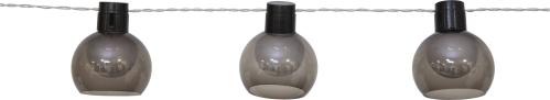 Solcelleslynge - Smokey - 10 lamper - 2,7 m - www.frokenfraken.se