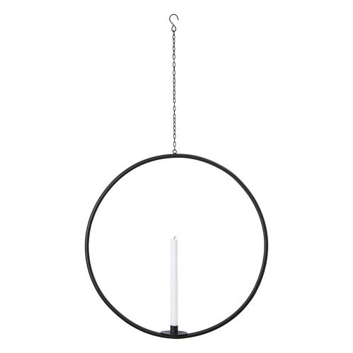 Lysstake M - Svart - Ø55 x 98 cm - www.frokenfraken.se