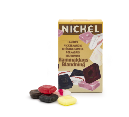 Nickel - Lakris - Gammeldags Blanding - 100g - www.frokenfraken.se