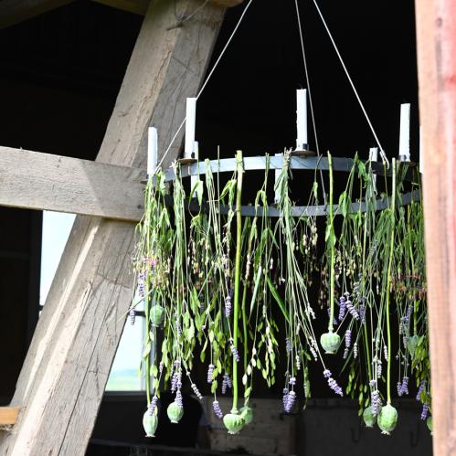 Ljuskrona i vajer - 75 cm - www.frokenfraken.se