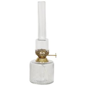 Fotogenlampe Rak Liten - Glass & Messing - 25 x 8 cm - www.frokenfraken.se