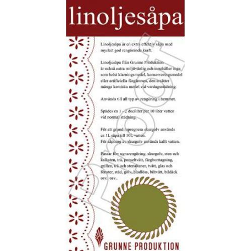Linoljesåpa 1L - Lavendel - Golvsåpa till skurgolv - www.frokenfraken.se
