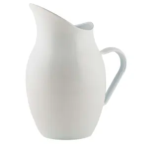 Kanne - Emalje Hvit - 26 cm - www.frokenfraken.se