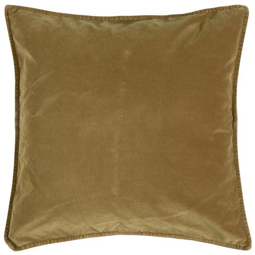 Kuddfodral - sammet - leire - 52 x 52 cm - www.frokenfraken.se