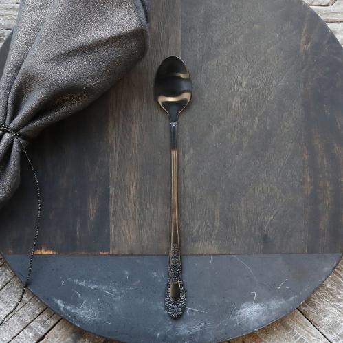 Sked - Lattesked - Antik Svart - 19,5 cm - www.frokenfraken.se