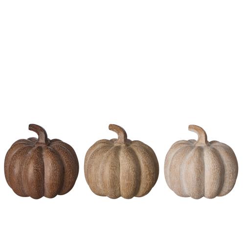 Pumpor - mix - 6 stk - Dekorasjon - 6 x 7 cm - www.frokenfraken.se