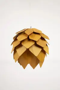 Taklampe – Cone – Brun – Ø27 cm - www.frokenfraken.se