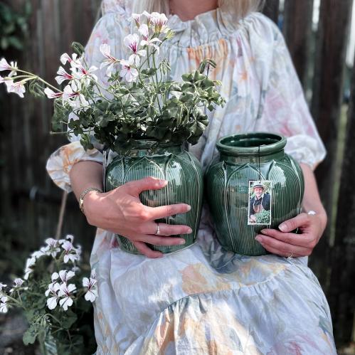 Krukke - Eklaholm Legume - Grønn - 20 x 17 cm - www.frokenfraken.se