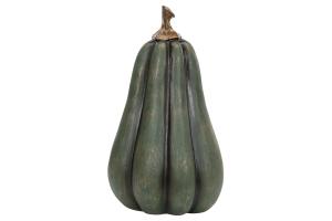 Pumpe - Grønn - Avlang dekorasjon - 20 cm - www.frokenfraken.se