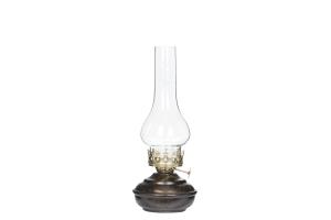 Fotogenlampe - For varmelys - Antikk Brun - 27 cm - www.frokenfraken.se