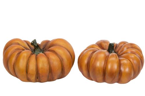 Pumpa - Oransje - Dekorasjon - 20 cm - www.frokenfraken.se