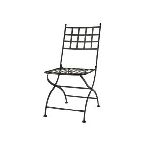 Trædgårdsstol - Stol - 2-pack - Jærn - Svart - 41 x 52 x 88 cm - www.frokenfraken.se