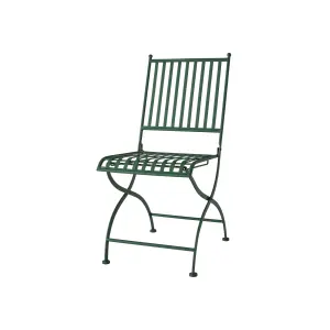 Trædgårdsstol - Stol - 2-pack - Jærn - Grønn - 41 x 52 x 88 cm - www.frokenfraken.se