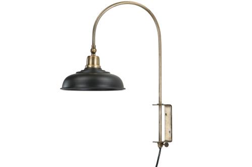 Vegglampe - Svart - 20 x 24 cm - www.frokenfraken.se