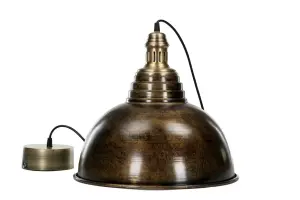 Taklampe - Antikk Brun - Ø38 x 36 cm - www.frokenfraken.se