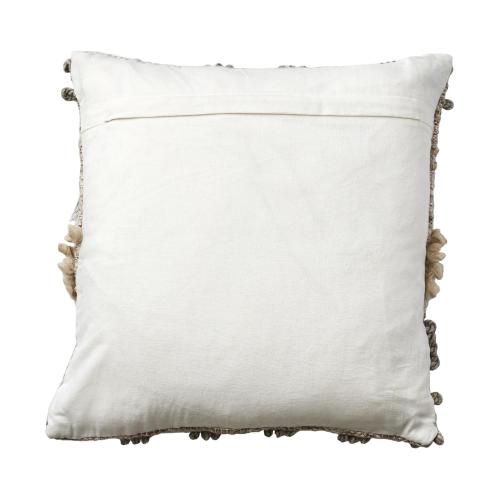 Putetrekk - Beige/grå - 50 x 50 cm - www.frokenfraken.se