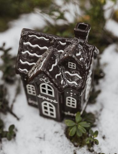 Lyslykt - Hus - Pepperkakehus - Nr 4 - www.frokenfraken.se