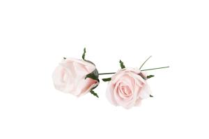 Rosknopp - Tygros - Vannfast - Rosa - 3 cm - www.frokenfraken.se