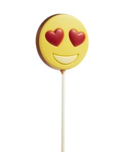 Sjokoladeklubbe - Smiley - Hjerte - 25 g - www.frokenfraken.se