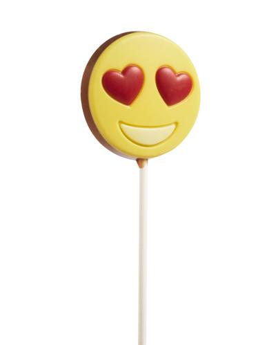 Sjokoladeklubbe - Smiley - Hjerte - 25 g - www.frokenfraken.se