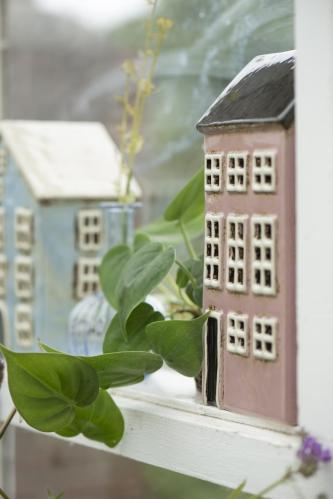 Lyslykt - Hus - Nyhavn - 23,5 cm - www.frokenfraken.se