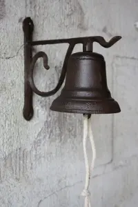 Ringeklokke - Dørklokke - 10 x 18 x 18 cm - www.frokenfraken.se