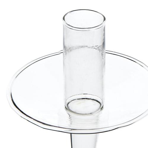 Lys holder - Klar - 20 cm - www.frokenfraken.se