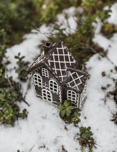 Lyslykt - Hus - Pepperkakehus - Nr 5 - www.frokenfraken.se
