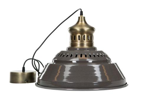 Taklampe - Grå - 42 cm - www.frokenfraken.se