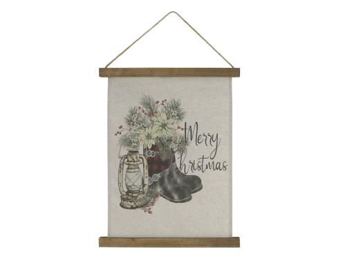 Tavle - God jul - 50 x 40 cm - www.frokenfraken.se