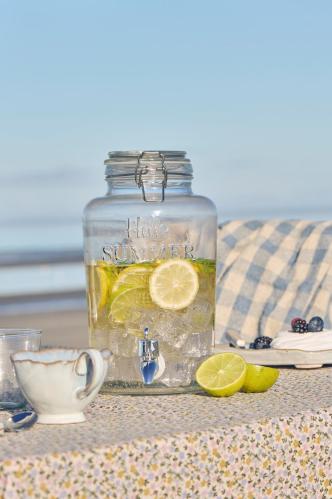 Drykkedispenser - Hello Summer - 2,9L - 26 cm - www.frokenfraken.se