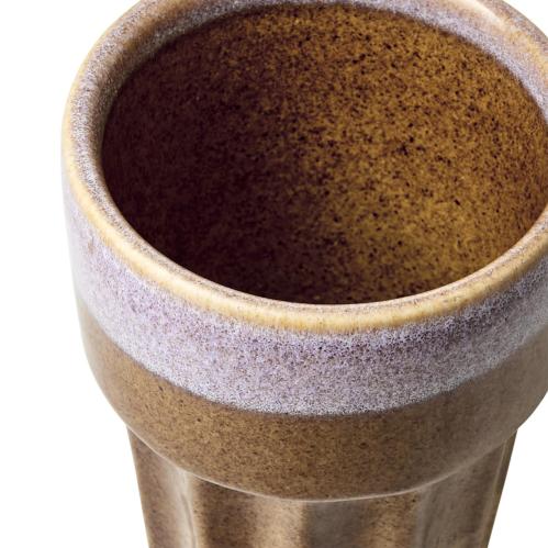 Kopp L - Costa - Sennepsgul/flerfarget - Ø8 x 14 cm - www.frokenfraken.se