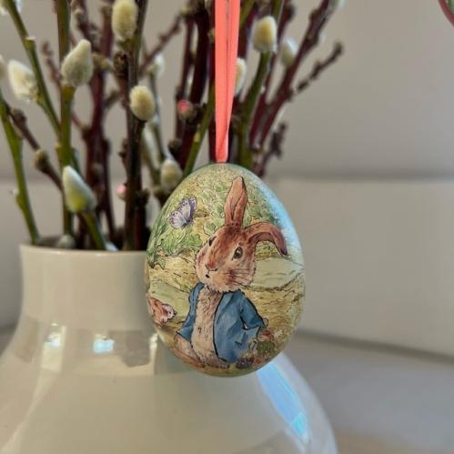 Påskeegg - Peter Rabbit- 6,5 cm - 1 stk - www.frokenfraken.se