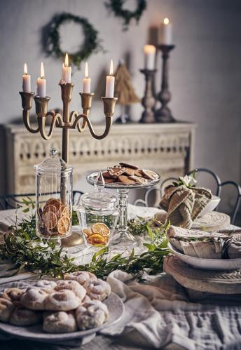 Lysestake - Lysestake - Messing - 56 cm - www.frokenfraken.se