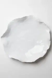 Fat/Skål - Claire - Vit - Ø41 x 7,5 cm - www.frokenfraken.se