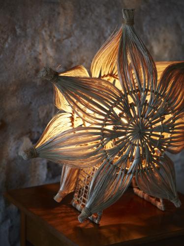 Bordsstjerne - Agnes - Natur 47cm - www.frokenfraken.se