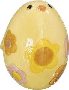 Påskeegg - Flower Power Kylling - 5 x 6 cm - www.frokenfraken.se