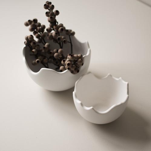 Påskepynt - Eggskall - 11 x 8 cm - www.frokenfraken.se